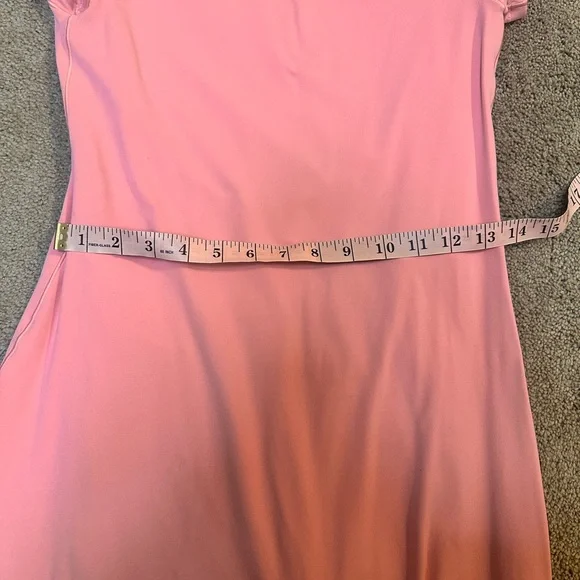 Aerie Offline Pink Activewear Mini Dress Built In Shorts Open Back Pickleball M - Picture 5 of 9